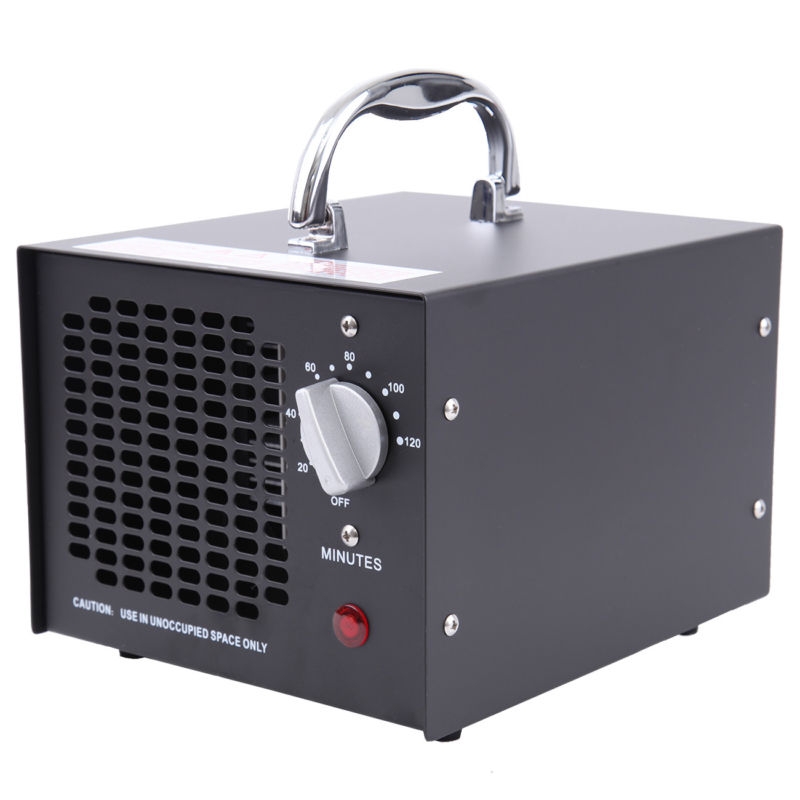 Générateur D'ozone , 24 000 Mg/h, Désodorisant, Ioniseur D'air Haute Capacité, Pour Usage Commercial Et Industriel, Avec Minuterie De 0 à 120 Min Pour Pièces, Voitures Et Animaux Domestiques. | CA